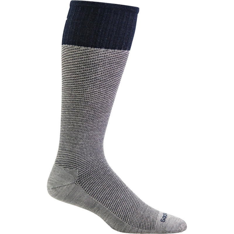 Men's Sockwell Bart Knee High Socks 15-20 mmHg Light Grey