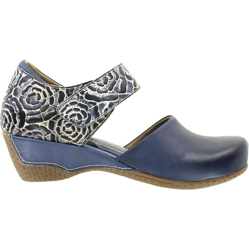 Women's L'Artiste by Spring Step Gloss-Pansy Navy Leather