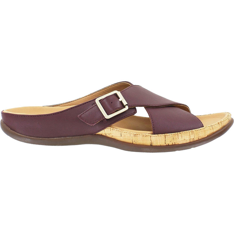 Women's Strive Maria Buckle Tawny Port Leather