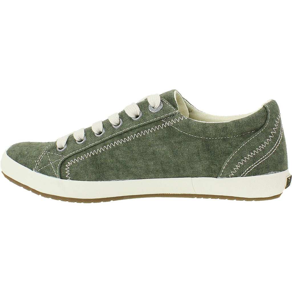 Womens Taos Women's Taos Star Olive Washed Canvas Olive Washed Canvas