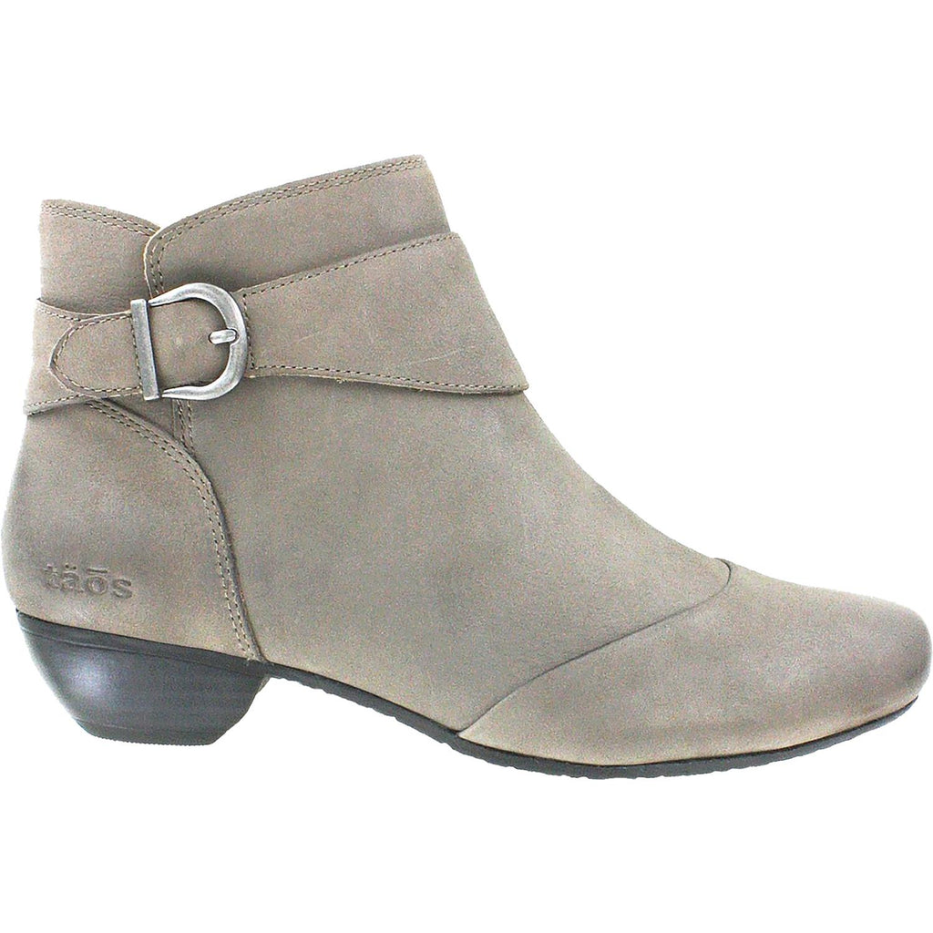 Womens Taos Women's Taos Addition Taupe Oiled Leather Taupe Oiled Leather