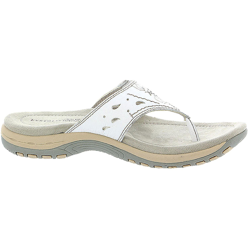 Womens Earth Women's Earth Sara White Leather White Leather