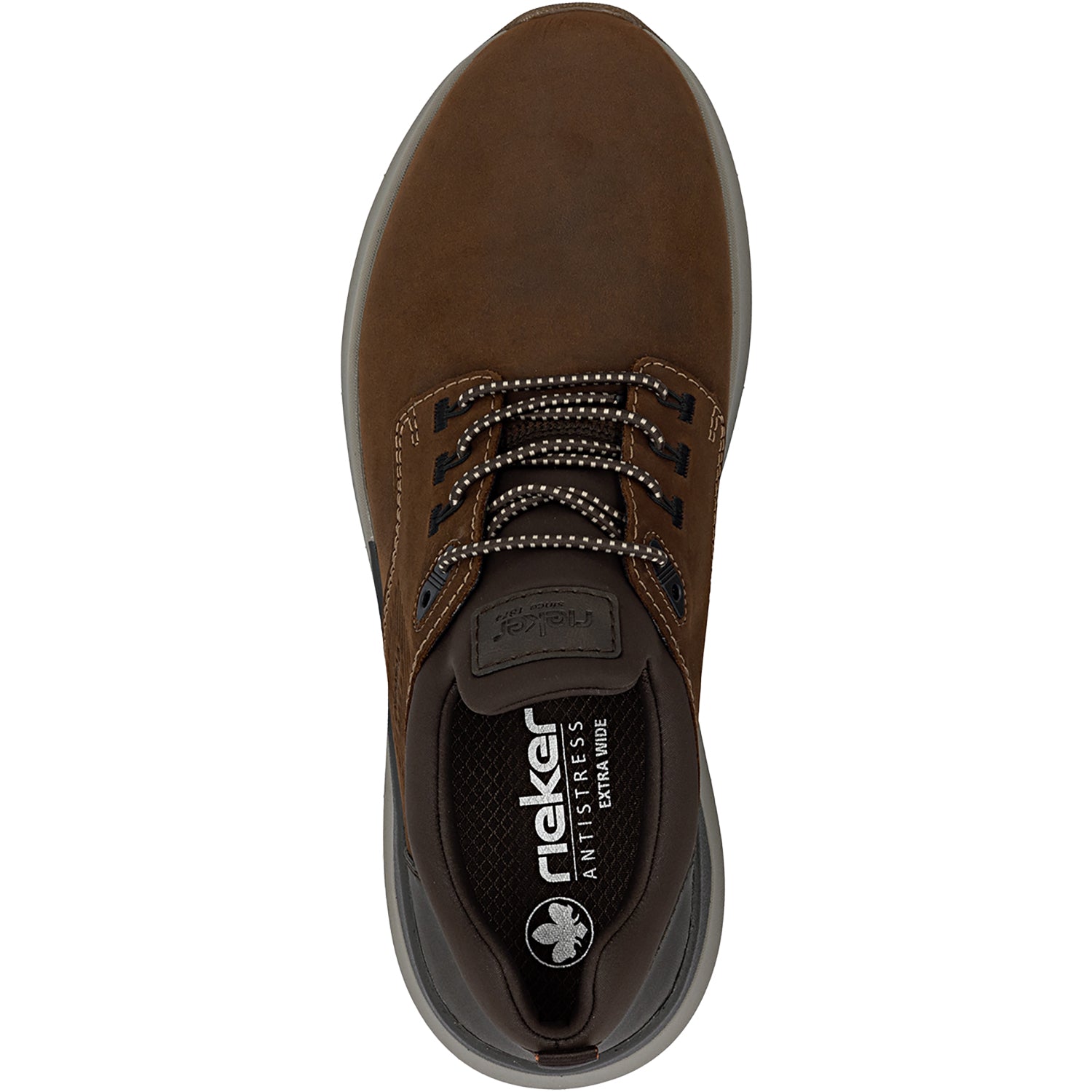 Mens Rieker Rieker 06050-22 Thorben Men's Lace Up Shoes Noce/Moro/Braun Leather Noce/Moro/Braun Leather