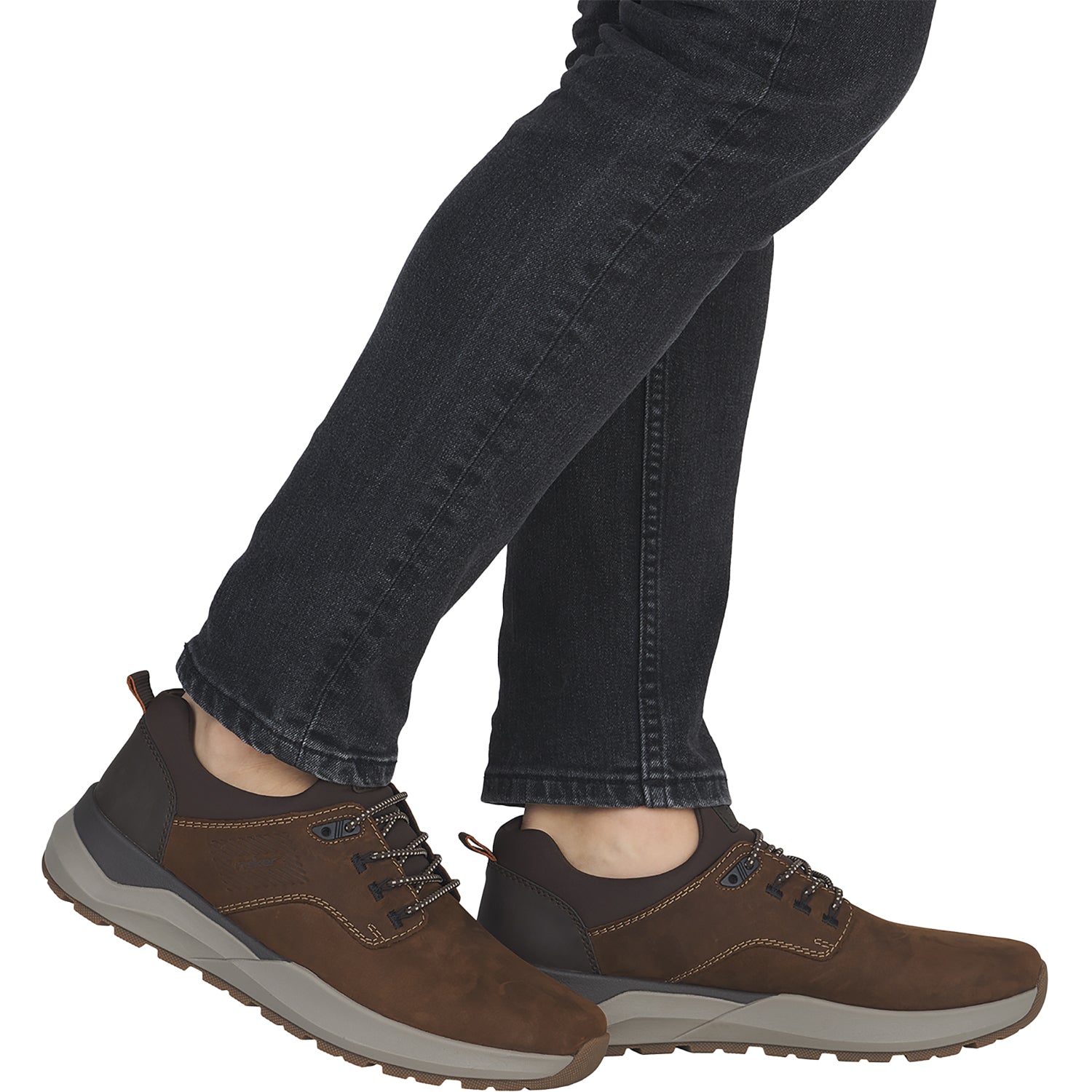 Mens Rieker Rieker 06050-22 Thorben Men's Lace Up Shoes Noce/Moro/Braun Leather Noce/Moro/Braun Leather