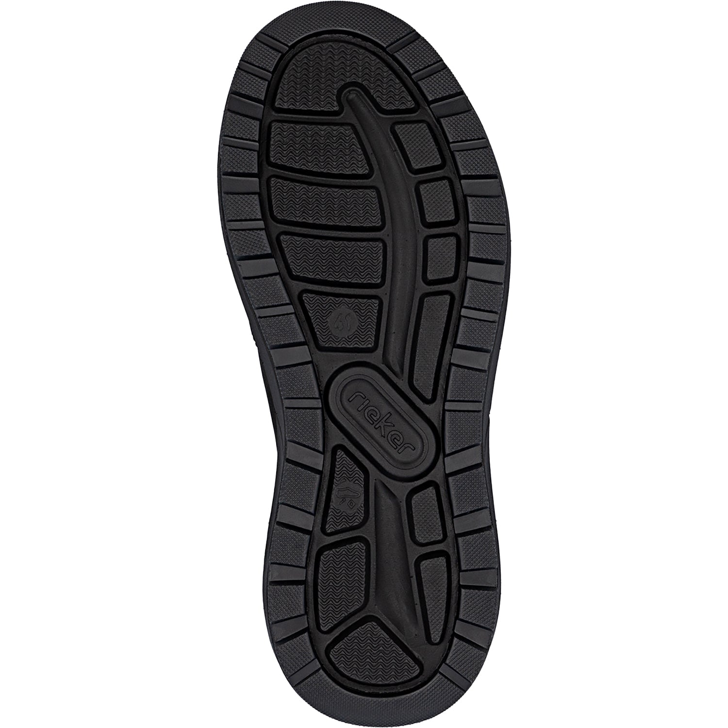 Mens Rieker Rieker 06052-00 Thorben Men's Slip Ons Schwarz/Schwarz/Schwarz Schwarz/Schwarz/Schwarz