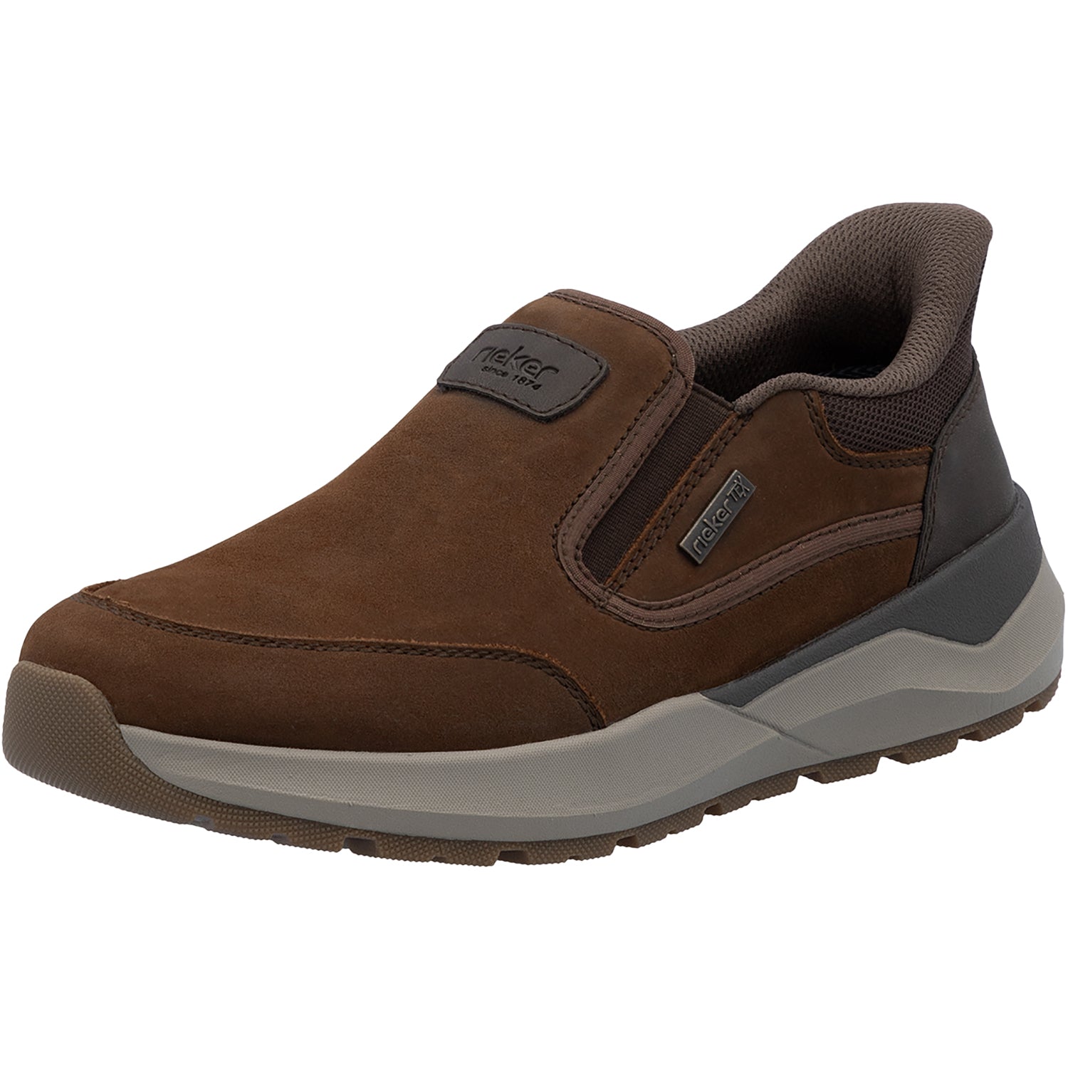 Mens Rieker Rieker 06052-22 Thorben Men's Slip Ons Noce/Moro/Schoko Noce/Moro/Schoko