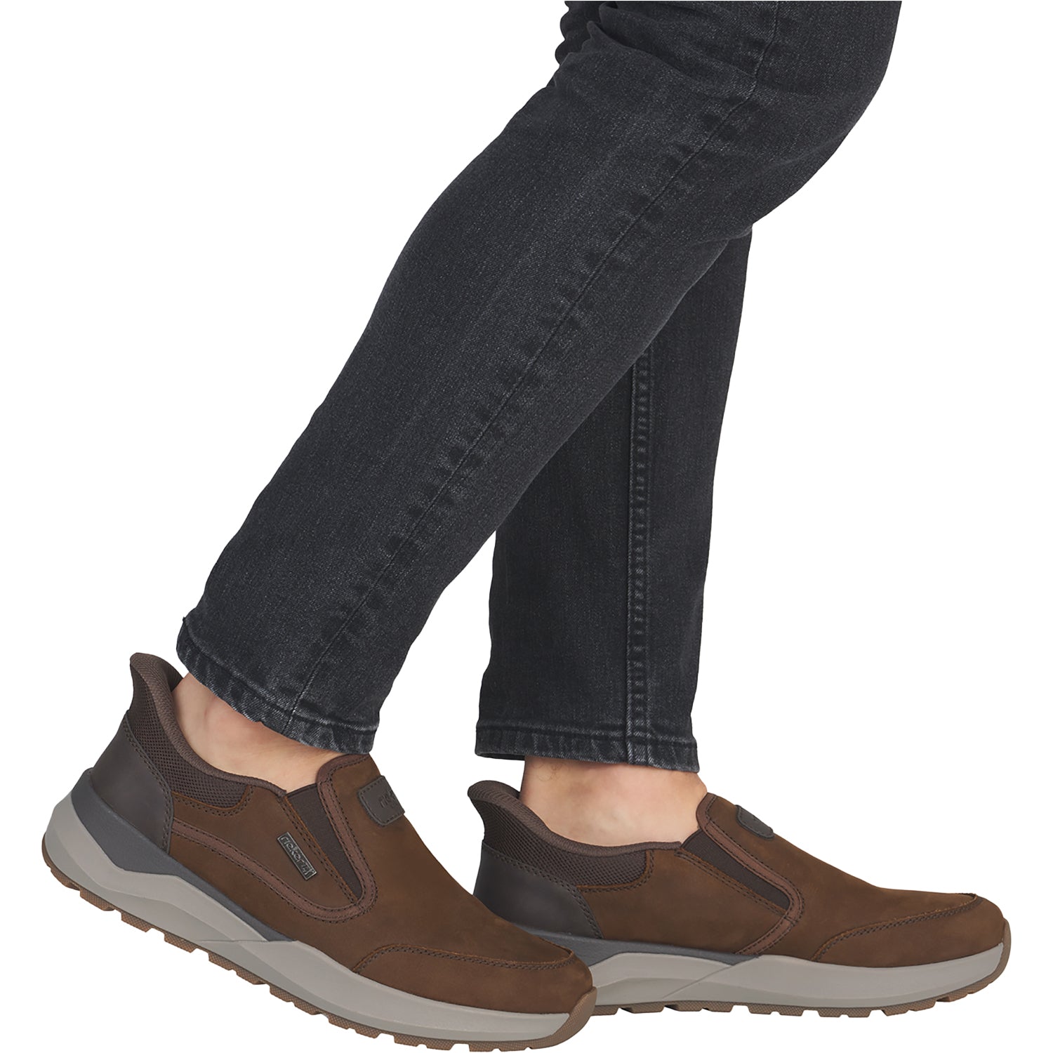 Mens Rieker Rieker 06052-22 Thorben Men's Slip Ons Noce/Moro/Schoko Noce/Moro/Schoko