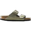Womens Birkenstock Women's Birkenstock Arizona Icy Metallic Stone Gold Birko-Flor Icy Metallic Stone Gold Birko-Flor