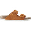 Womens Birkenstock Women's Birkenstock Arizona Soft Footbed Russet Orange Suede Russet Orange Suede