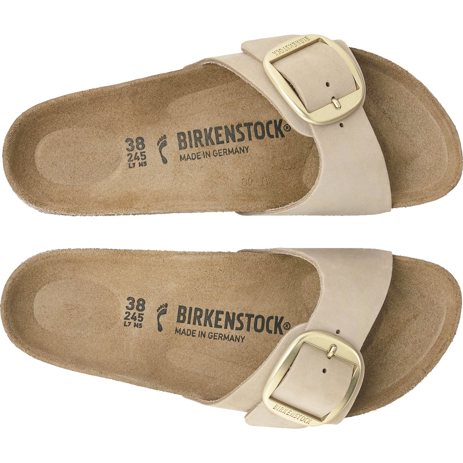 Birkenstock Madrid Big Buckle Sandcastle | Sandals | Footwear etc.