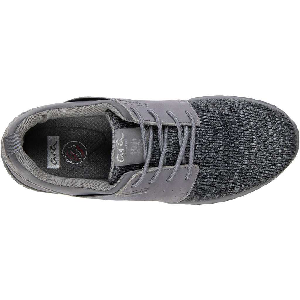 Mens Ara shoes Men's Ara Stoughton Grey Knit/Nubuck Grey Knit/Nubuck