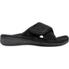 Womens Vionic Women's Vionic Relax Slippers Black Terrycloth Black Terrycloth