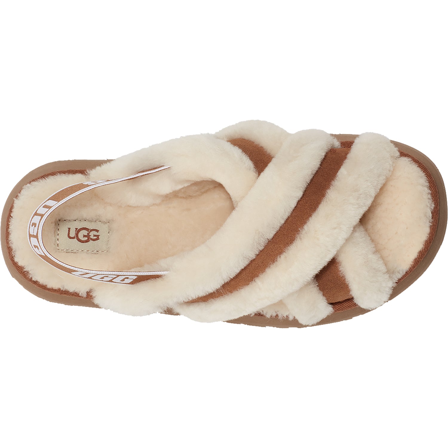 Women's UGG Disco Cross Slide Chestnut Sheepskin – Footwear etc. Women's UGG Disco Cross Slide Chestnut Sheepskin – Footwear etc.
