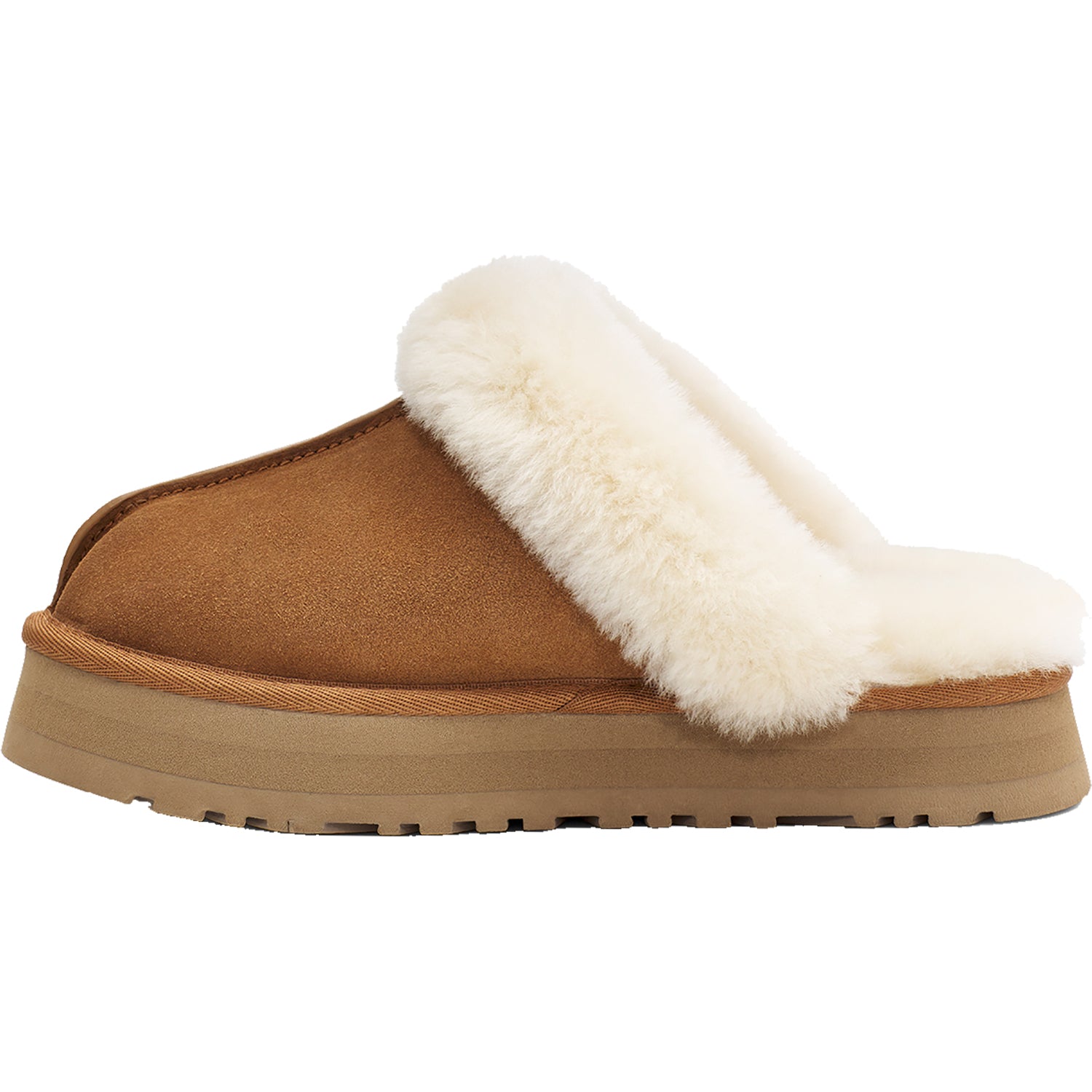 【UGG】 正規品★ (W) Disquette Slipper Chestnut US5~12 UGG Disquette Chestnut Slide Slipper Sandal Women's US sizes