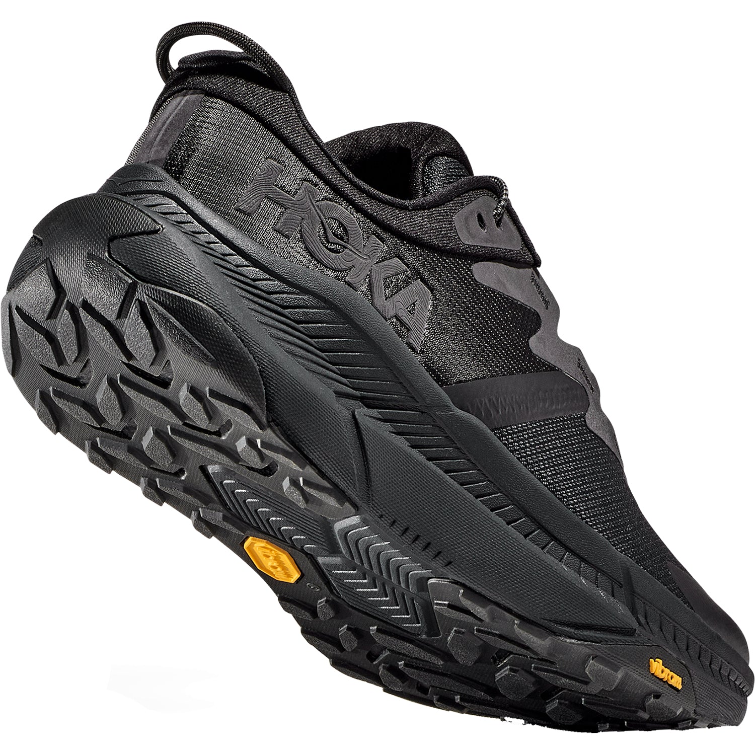 Women's Hoka Transport Black/Black Mesh – Footwear etc.