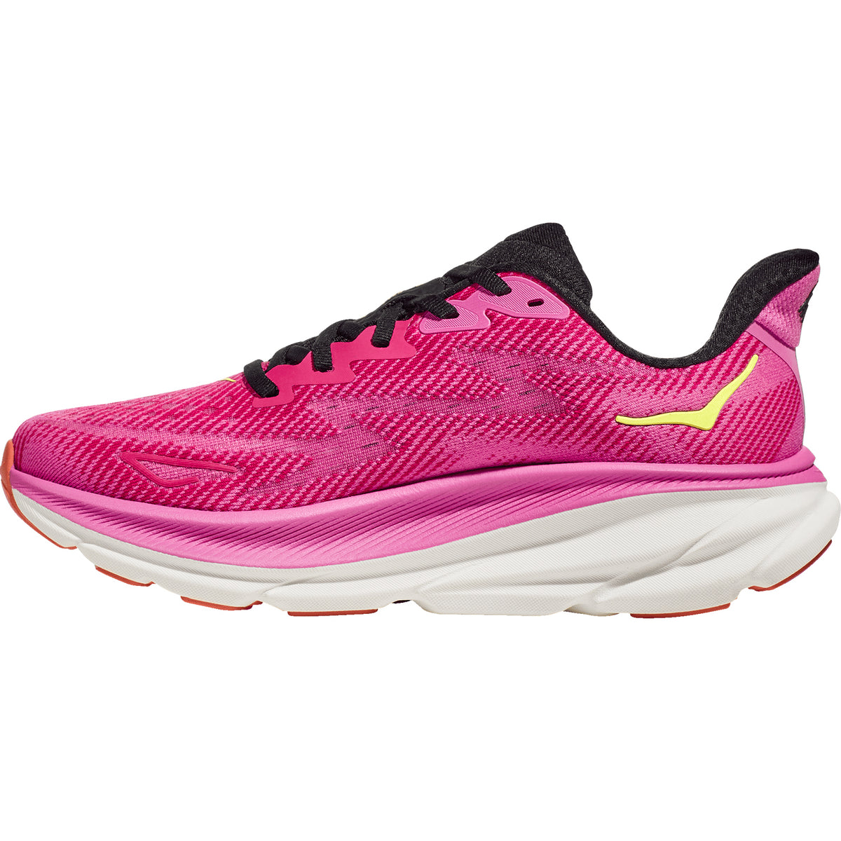 Hoka Clifton 9 Raspberry | Women's Road Running Shoes | Footwear etc.