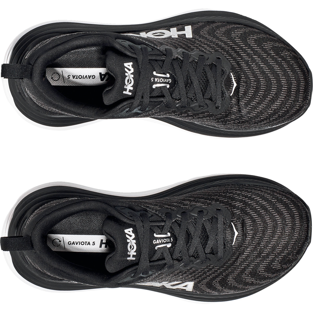Hoka Gaviota 5 Black | Women's Everyday Running Shoes | Footwear etc.