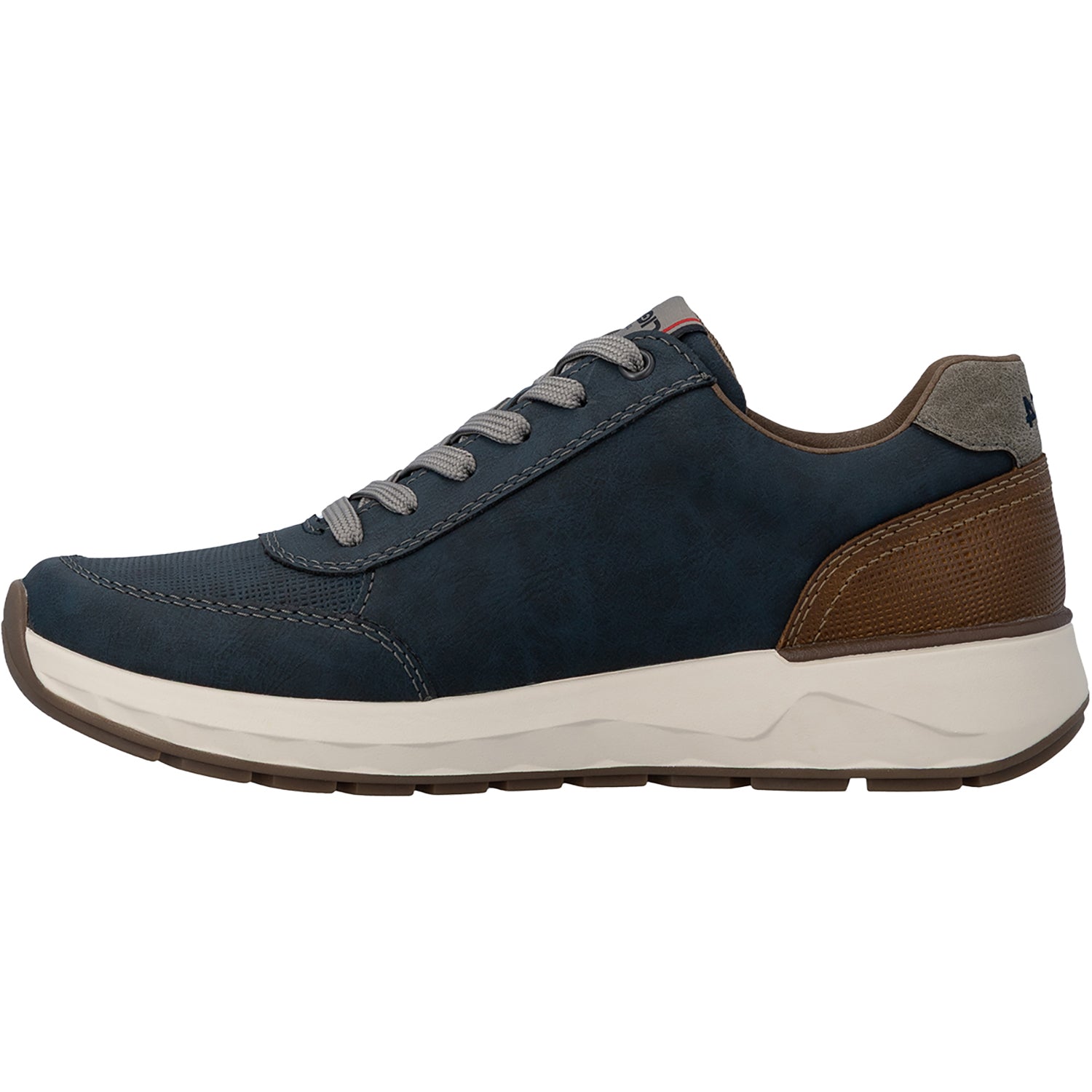 Mens Rieker Rieker 11504-14 Men's Lace Up Shoes Midnight/Amaretto Midnight/Amaretto