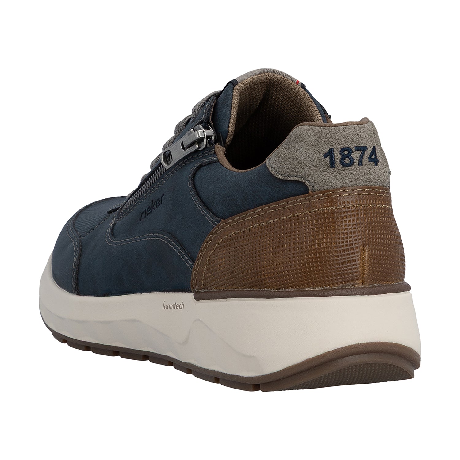 Mens Rieker Rieker 11504-14 Men's Lace Up Shoes Midnight/Amaretto Midnight/Amaretto