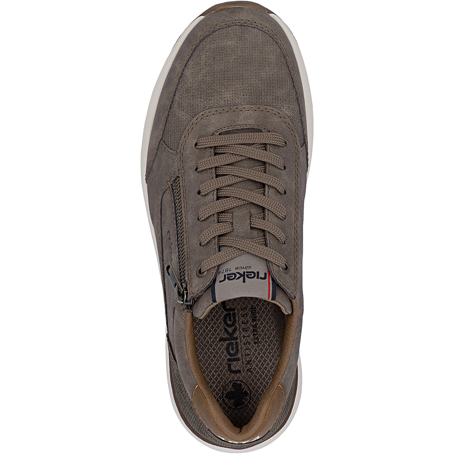 Mens Rieker Rieker 11504-64 Men's Lace Up Shoes Pfeffer/Kaffee Pfeffer/Kaffee