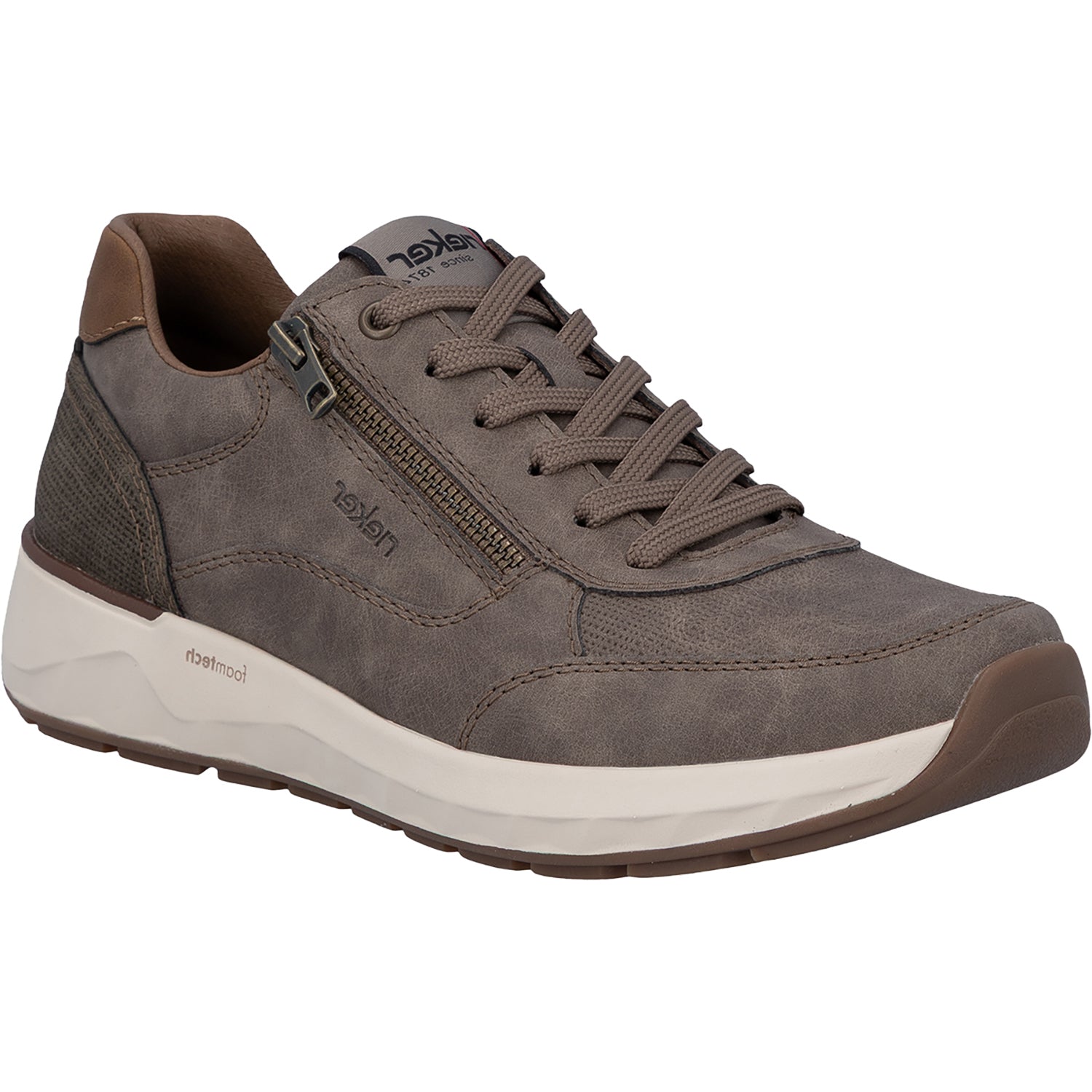 Mens Rieker Rieker 11504-64 Men's Lace Up Shoes Pfeffer/Kaffee Pfeffer/Kaffee