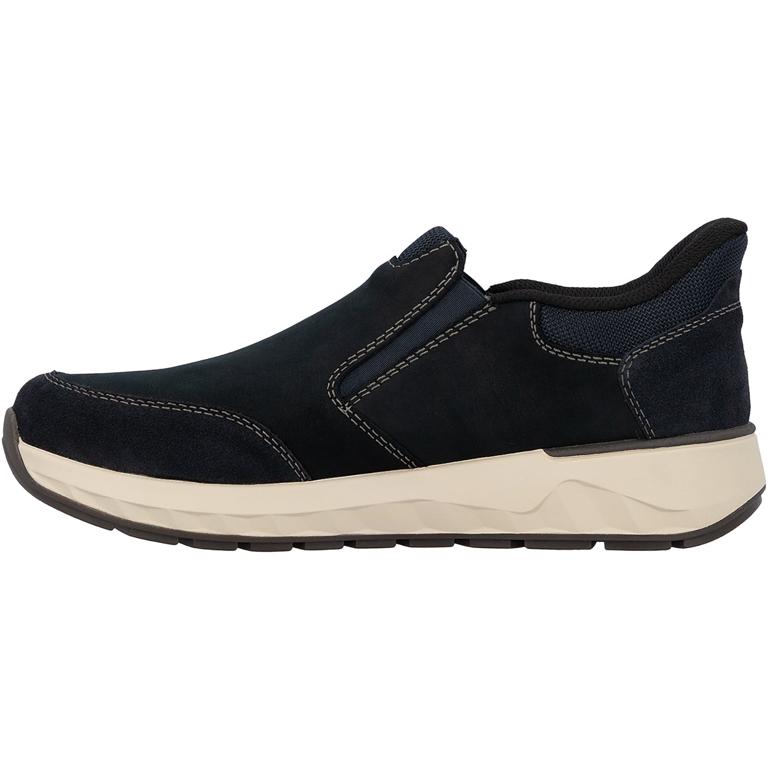 Mens Rieker Rieker 11551-14 Bruce Men's Slip Ons Kobalt/Pazifik/Ozean Kobalt/Pazifik/Ozean