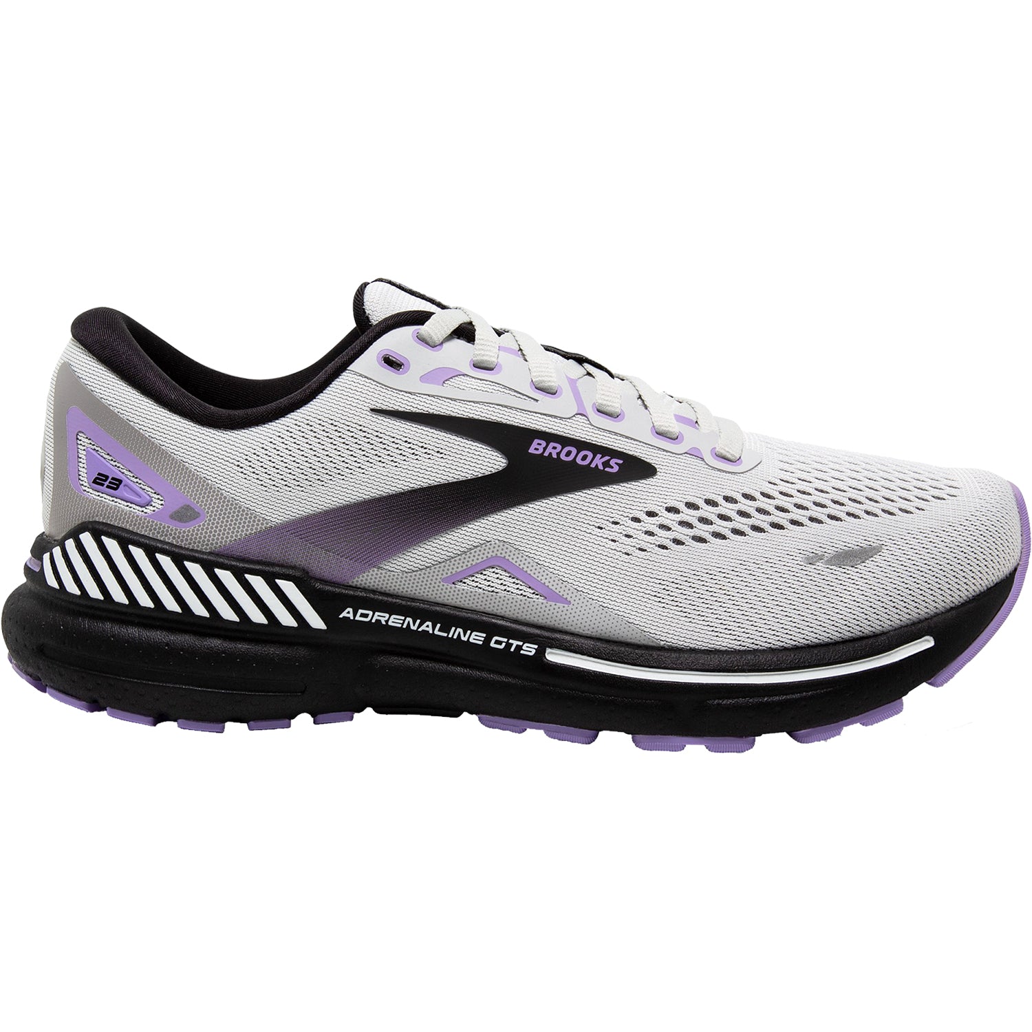 Brooks Adrenaline GTS 23 Grey | Women's Running Shoes | Footwear etc.
