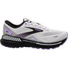 Womens Brooks Women's Brooks Adrenaline GTS 23 Grey/Black/Purple Mesh Grey/Black/Purple Mesh