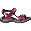 Womens Ecco Women's Ecco Yucatan Chili Red/Concrete/Black Nubuck Chili Red/Concrete/Black Nubuck