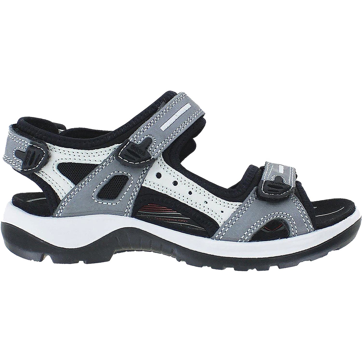 ECCO Yucatan Sandals Titanium | Women's Strappy Hiking Sandals – Footwear  etc.