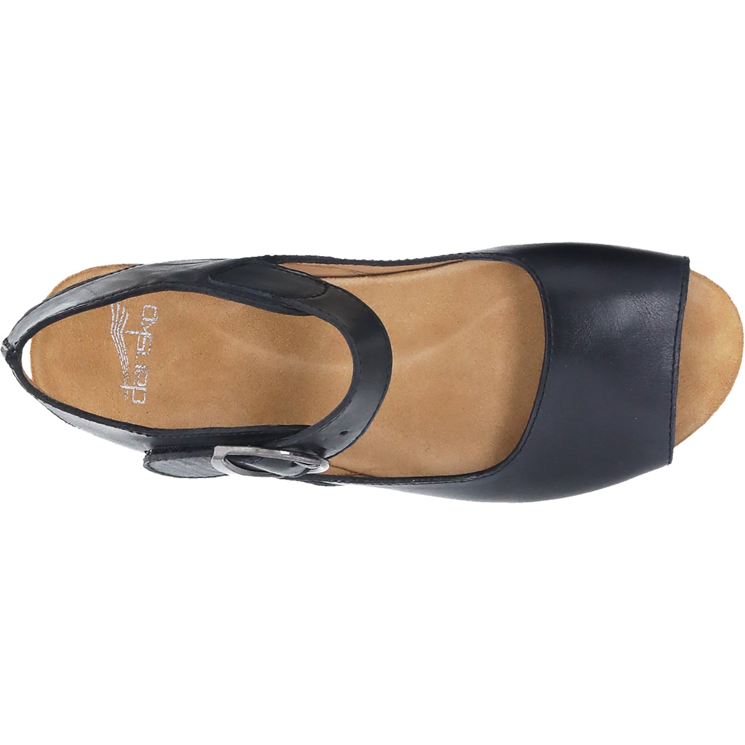 Women's Dansko Tiana Black Burnished Calf Leather – Footwear