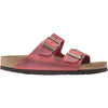 Womens Birkenstock Women's Birkenstock Arizona Fire Red Oiled Leather Fire Red Oiled Leather