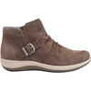 Womens Aetrex Women's Aetrex Luna Charcoal Leather Charcoal Leather
