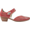 Womens Rieker Women's Rieker 43767-33 Mirjam 67 Rosso/Fire Red Leather Rosso/Fire Red Leather