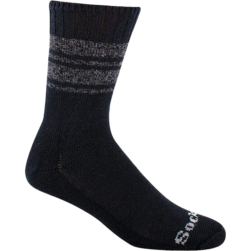 Men's Sockwell At Ease Black Crew Socks