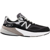 Mens New balance Men's New Balance M990BK6 Black/White Suede/Mesh Black Suede/Mesh