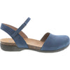 Womens Dansko Women's Dansko Rowan Navy Milled Nubuck Navy Milled Nubuck