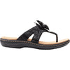Womens Clarks Women's Clarks Laurieann Gema Black Leather/Synthetic Black Leather/Synthetic