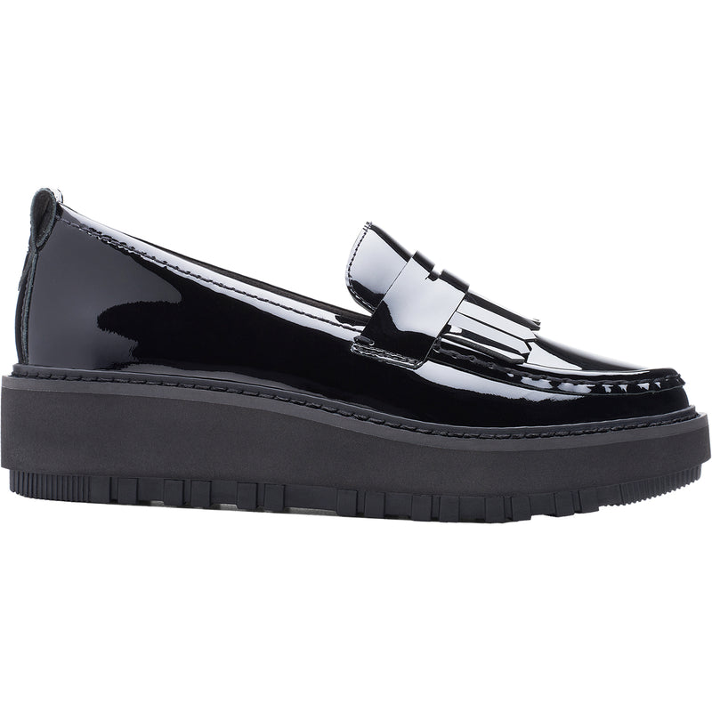 Women's Clarks Orianna Loafer Black Patent Leather