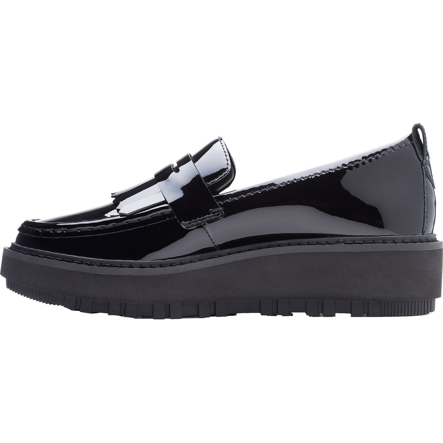 Women's Clarks Orianna Loafer Black Patent Leather – Footwear etc.
