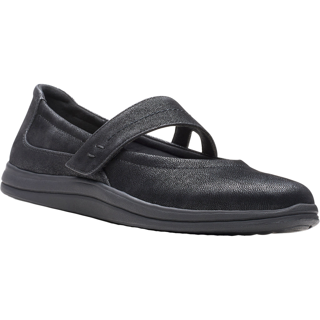 Womens Clarks Women's Clarks Cloudsteppers Breeze MJ Black Synthetic Black Synthetic
