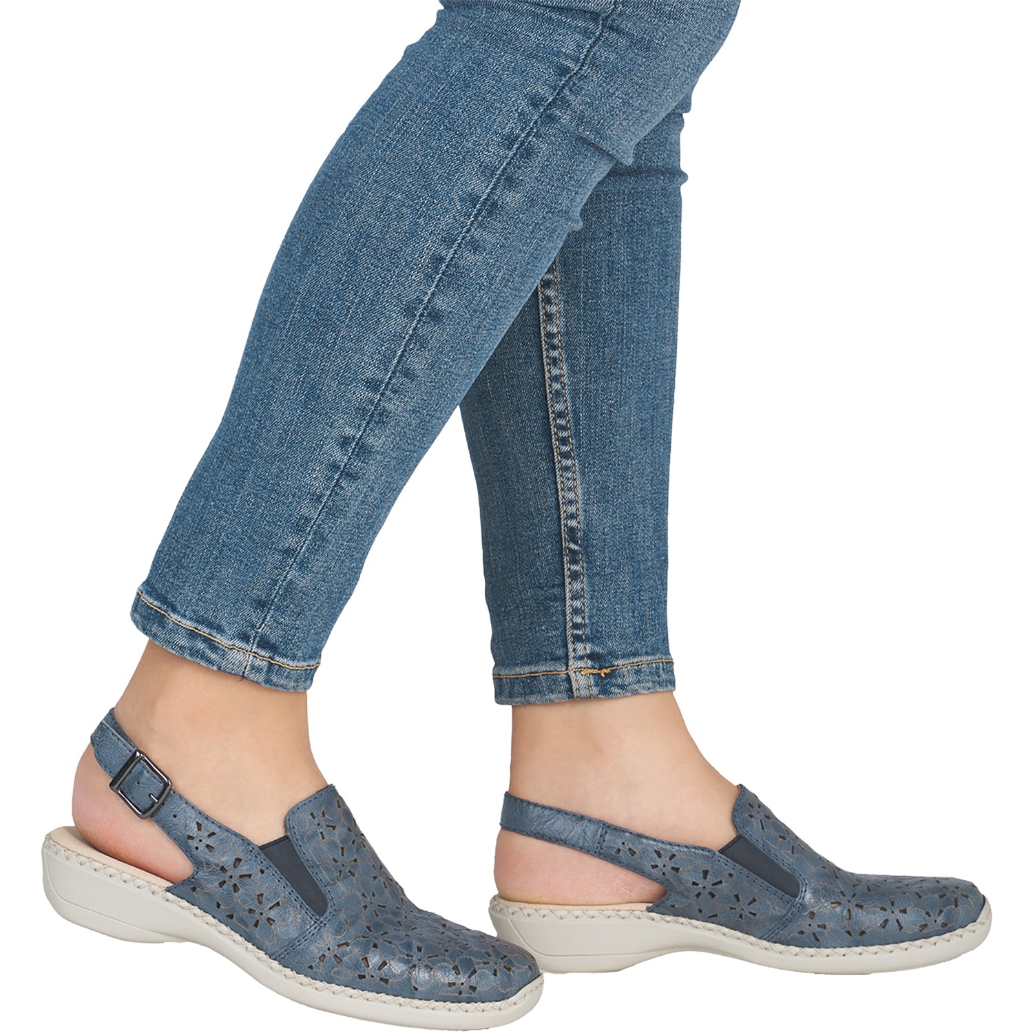 Womens Rieker Rieker 41371-12 Doris Women's Shoes Whitelake Whitelake