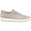 Womens Ecco Women's Ecco Soft 7 Sneaker Grey Rose Leather Grey Rose Leather