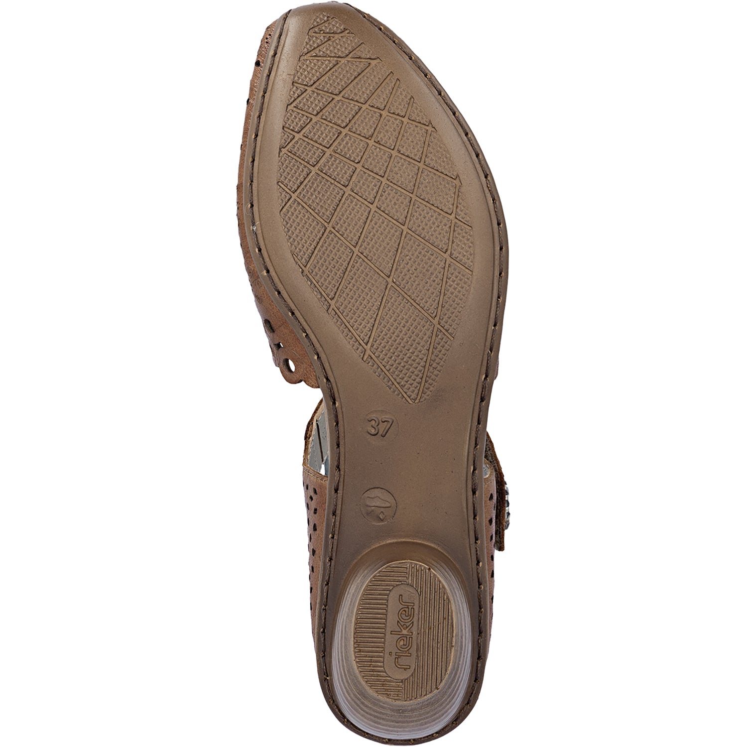 Womens Rieker Rieker 43753-22 Mirjam 53 Women's Dressy Mary Janes Cuoio Cuoio