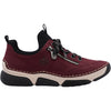  Rieker Women's Rieker 45973-36 Angela Bordeaux/Schwarz Synthetic Nubuck Bordeaux/Schwarz