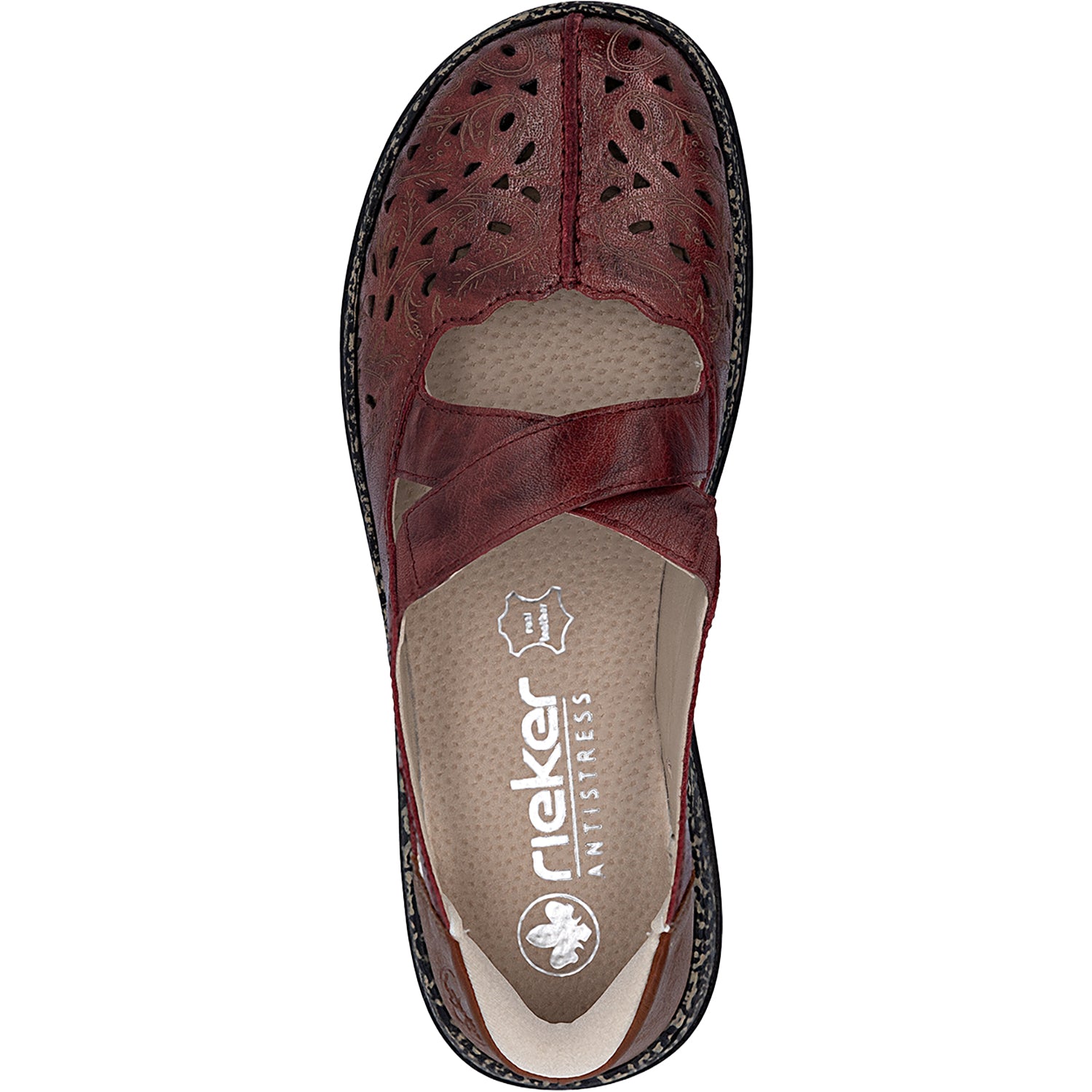 Womens Rieker Rieker 46352-33 Women's Mary Janes Red/Cayenne Red/Cayenne