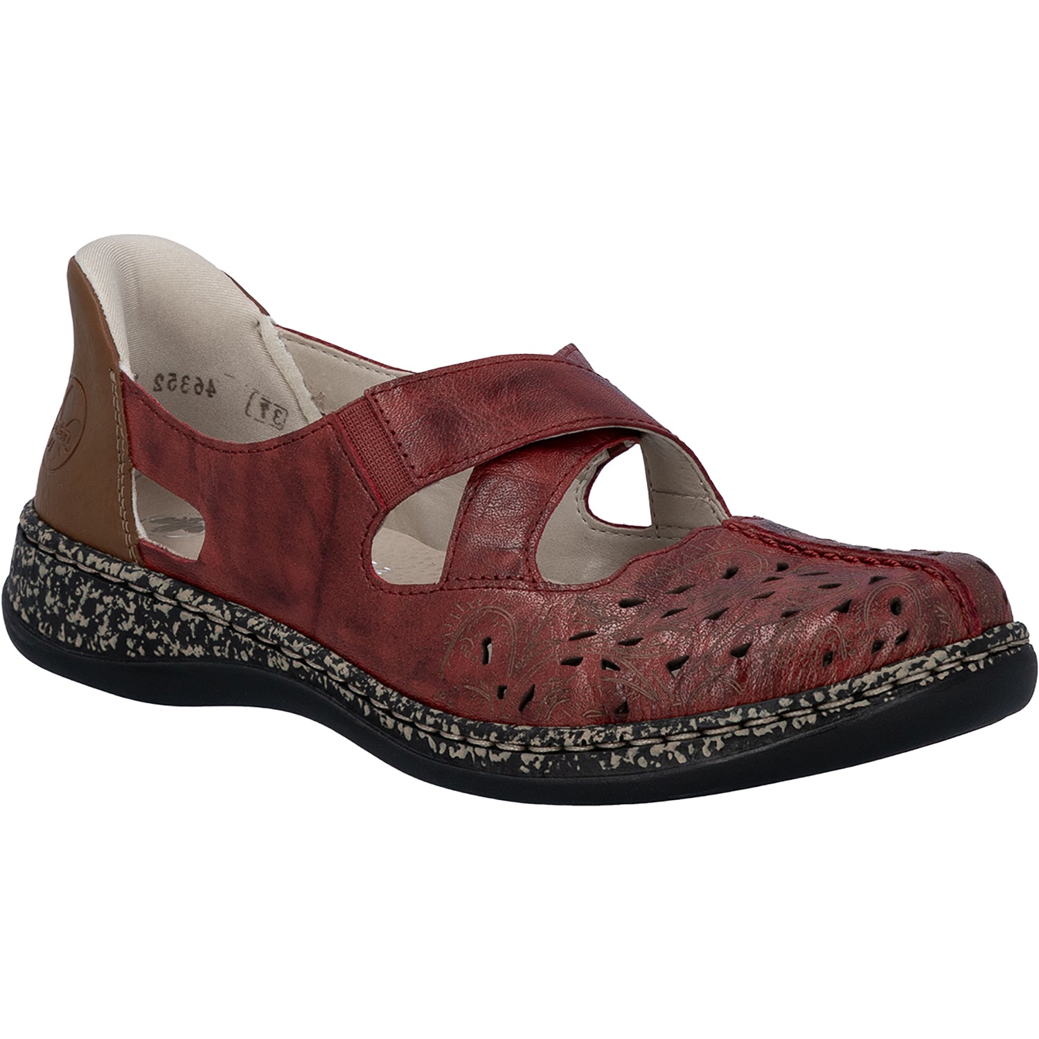 Womens Rieker Rieker 46352-33 Women's Mary Janes Red/Cayenne Red/Cayenne
