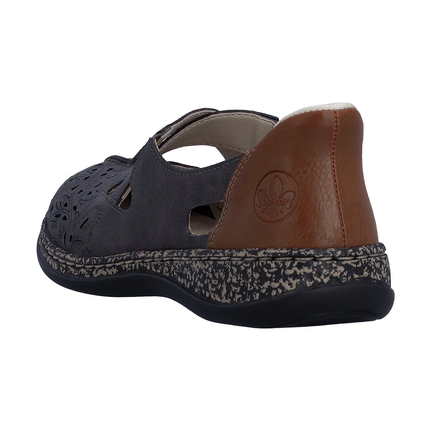 Womens Rieker Rieker 46352-45 Women's Mary Janes Basalt/Cayenne Basalt/Cayenne