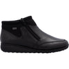 Womens Rieker Rieker 47270-00 Women's Booties Schwarz/Schwarz Schwarz/Schwarz