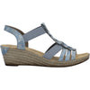 Womens Rieker Rieker 62435-12 Fanni 36 Women's Sandals Heaven Heaven